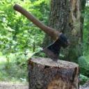 Wood axe