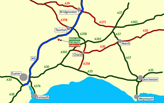 Click to view a full-size version Emperors Wood map