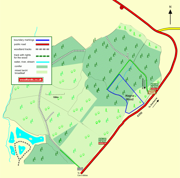 Click to view a full-size version Magna Wood - SOLD map