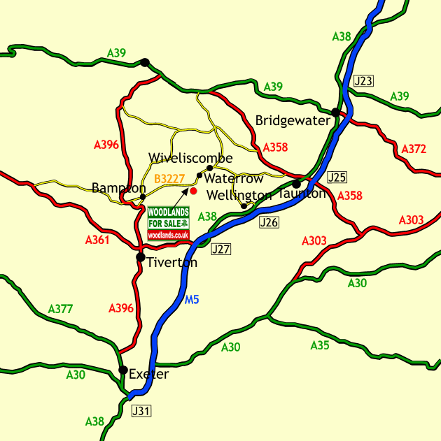 Silver Wood - SOLD map