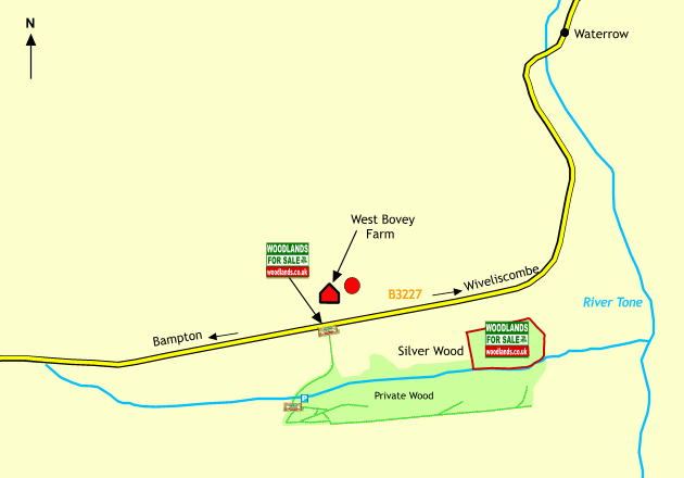 Silver Wood - SOLD map