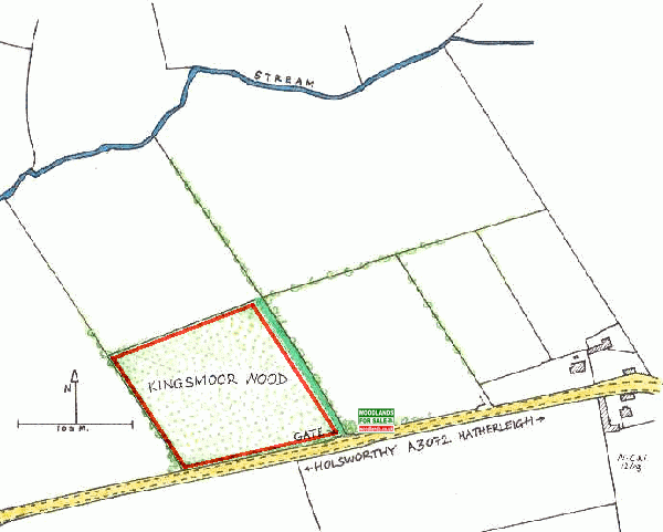 Kingsmoor Wood - SOLD map