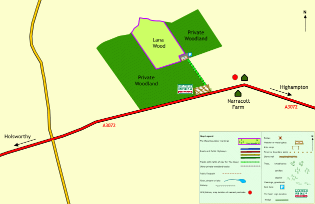 Click to view a full-size version Lana Wood - SOLD map