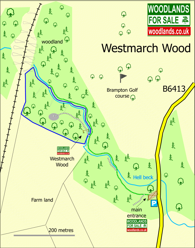 Westmarch Wood - SOLD map