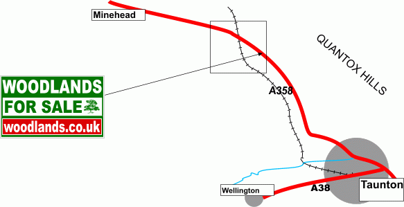 Click to view a full-size version Heddon wood - SOLD map