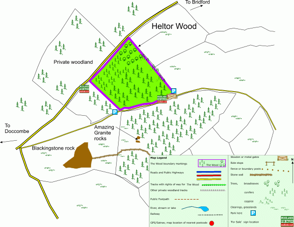 Click to view a full-size version Heltor Wood - SOLD map