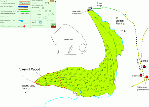 Click to view a full-size version Okewill Wood - SOLD map