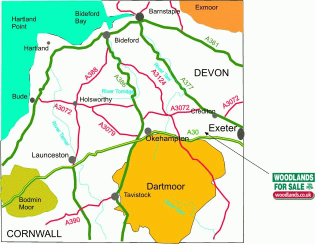 Click to view a full-size version Tillerton Wood map