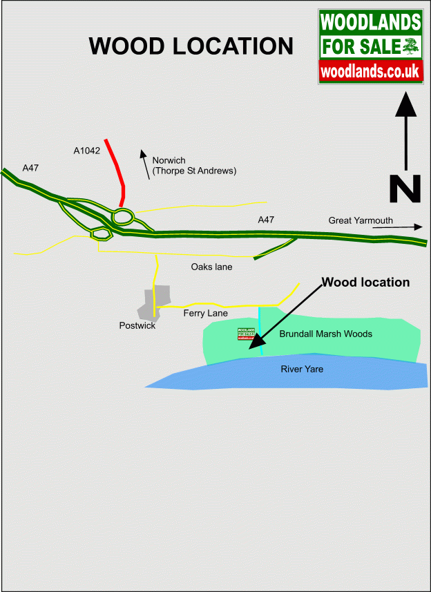 Blackwater Wood - SOLD map