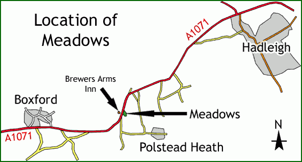 Brewers Meadow - SOLD map