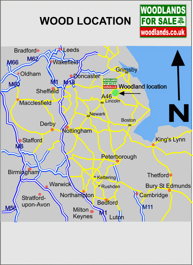 Click to view a full-size version Cromwell Wood map