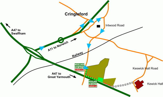 Click to view a full-size version Firhill Wood and Meadow map
