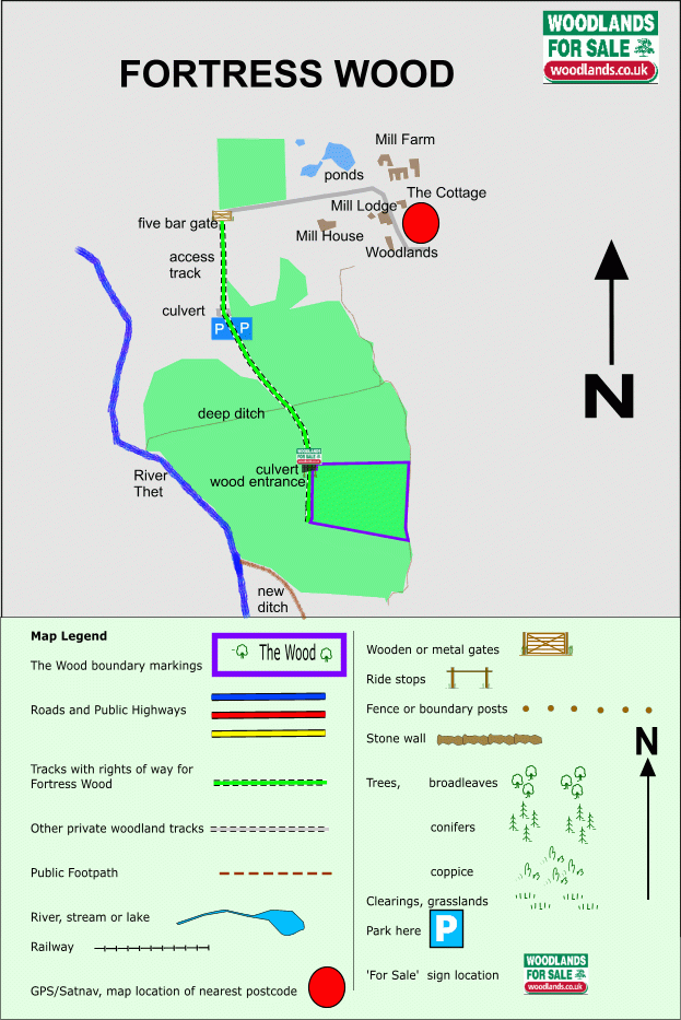 Fortress Wood map