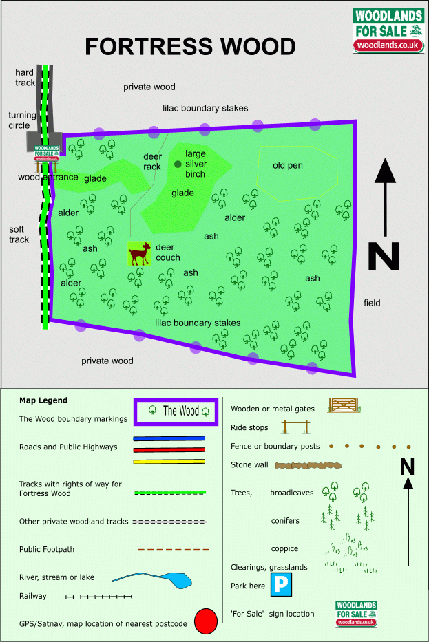 Fortress Wood map