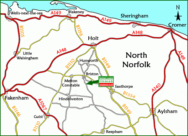 Irvin Wood - SOLD map