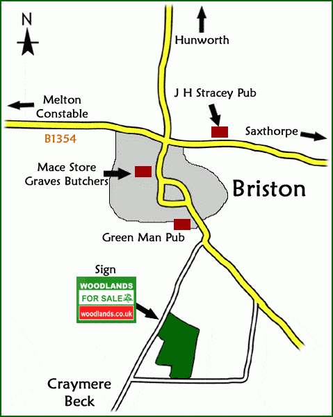Irvin Wood - SOLD map