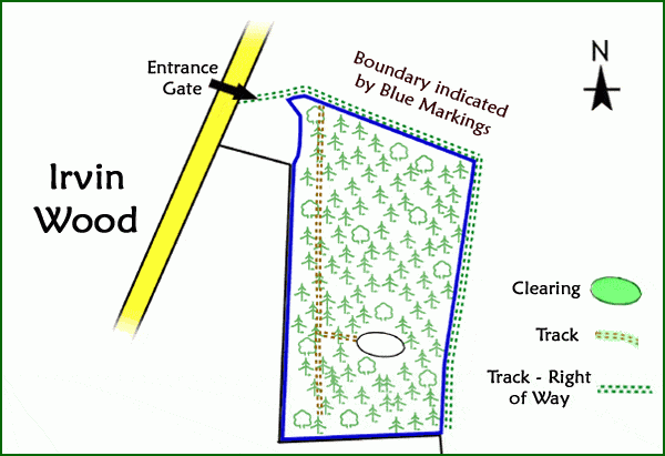 Irvin Wood - SOLD map