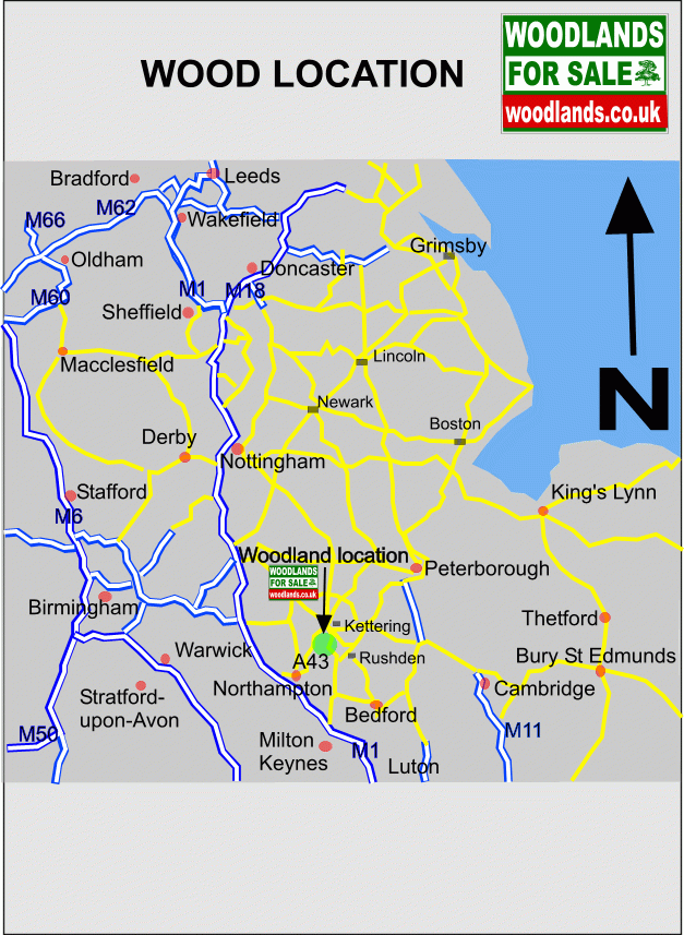 Click to view a full-size version LeMay Wood - SOLD map