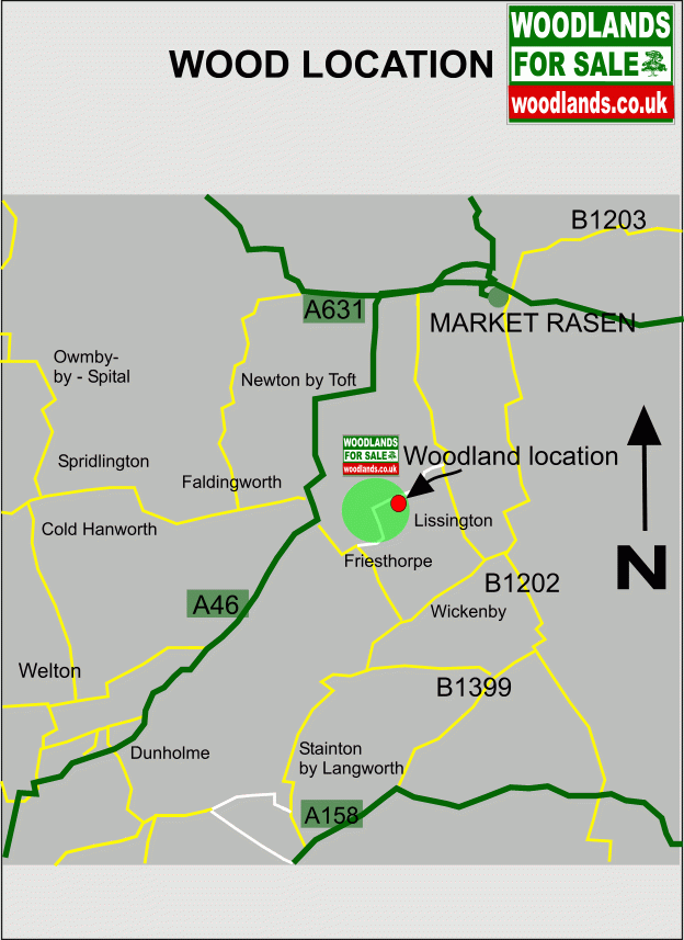 Click to view a full-size version Martin Wood - SOLD map