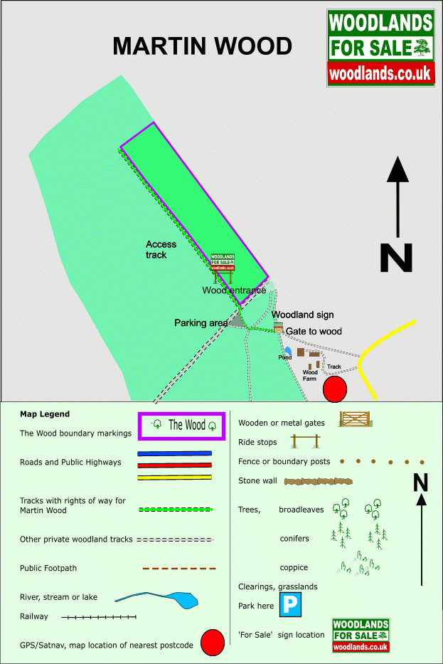 Click to view a full-size version Martin Wood - SOLD map
