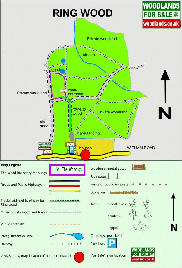 Ring Wood map