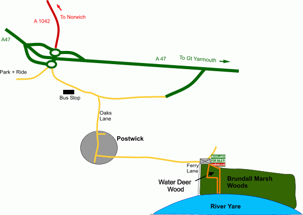 Click to view a full-size version Water Deer Wood map