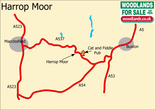 Click to view a full-size version Harrop Moor map