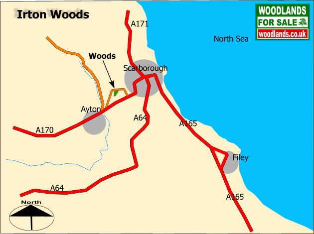 Click to view a full-size version Irtonwood - SOLD map