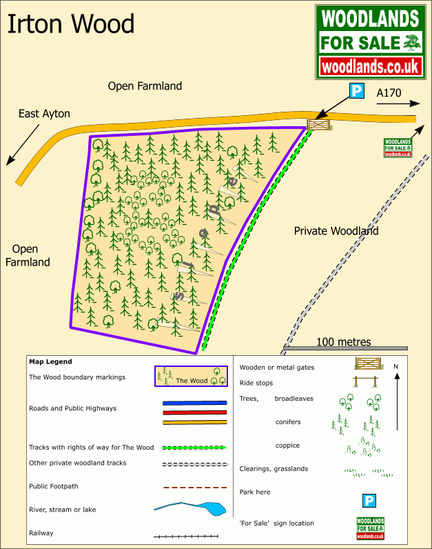 Irtonwood - SOLD map