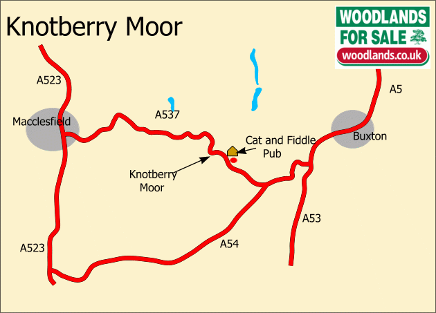 Knotberry Moor map