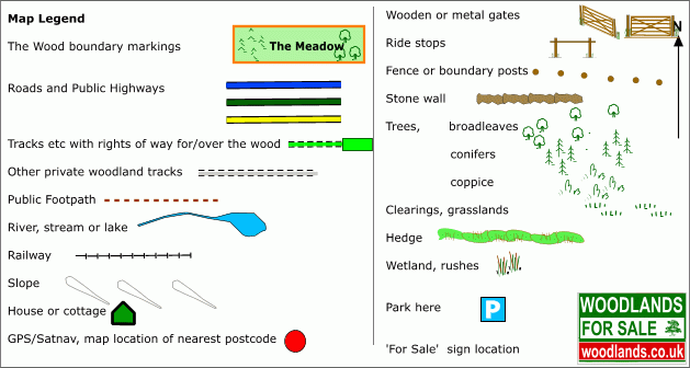 Click to view a full-size version Barr Meadow - SOLD map