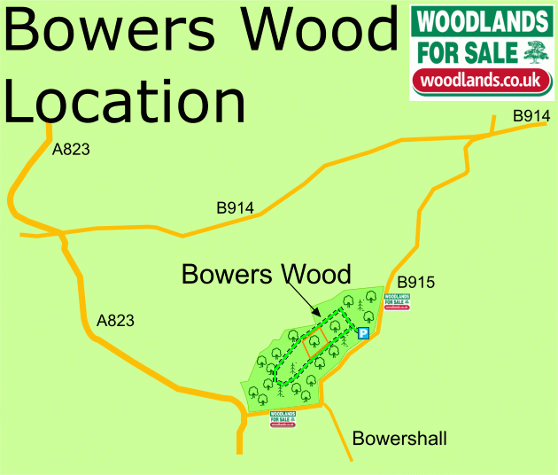 Bowers Wood, Bowershall, Fife Woodlands.co.uk