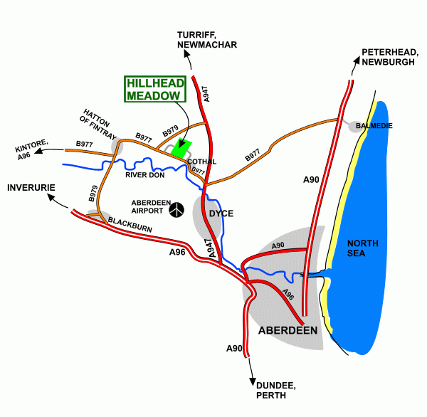Click to view a full-size version Hillhead Meadow map