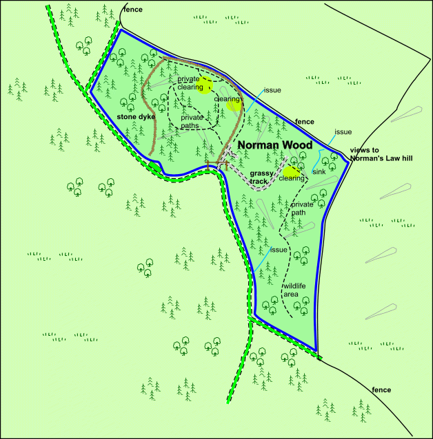 Click to view a full-size version Norman Wood map