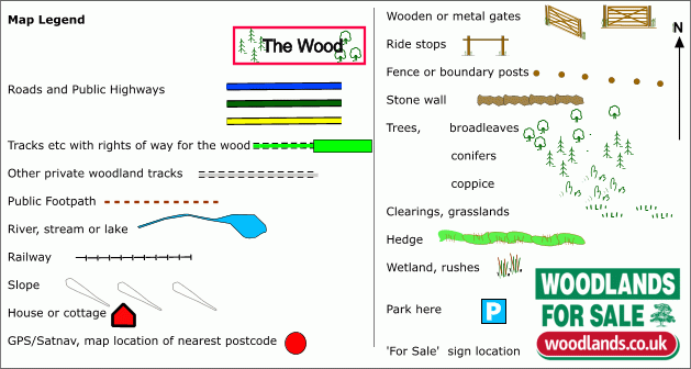 Quarter Wood map