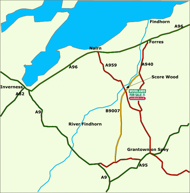 Click to view a full-size version Score Wood - SOLD map