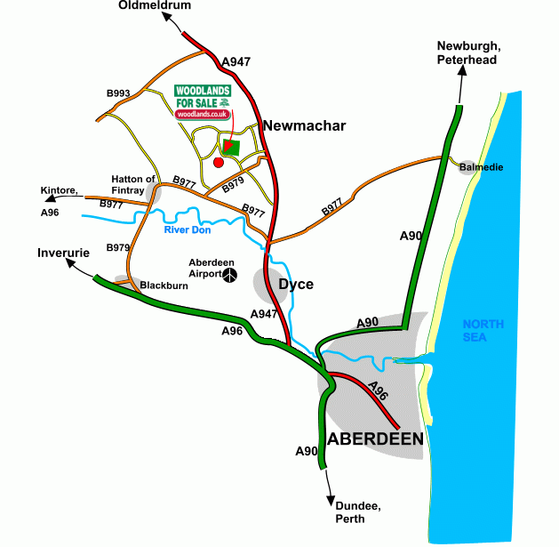 Swail Wood map
