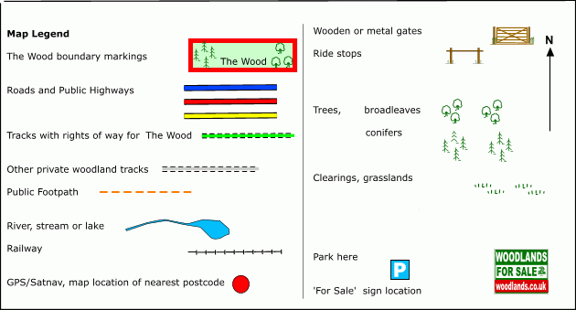 Anselm Wood map