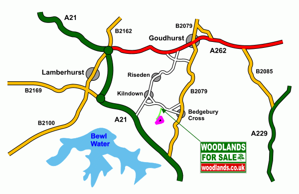 Click to view a full-size version Dovetail Wood - SOLD map
