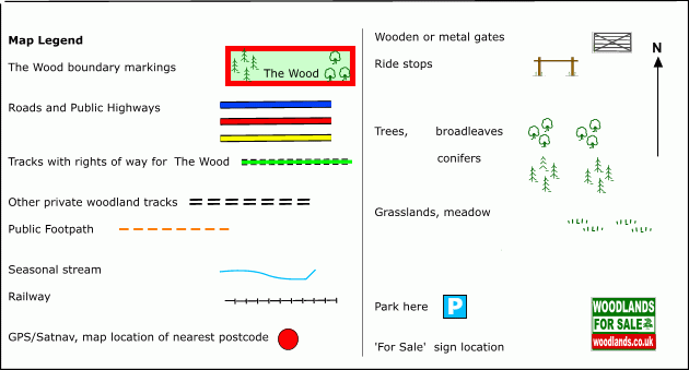 Hock Wood map