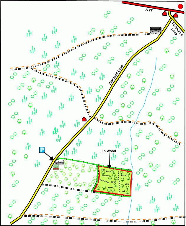 Jib Wood - SOLD map