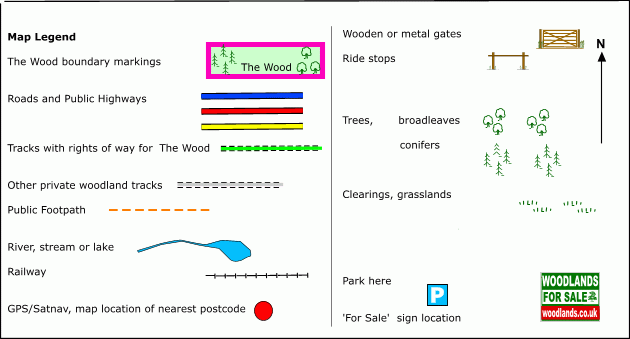Laud Wood map