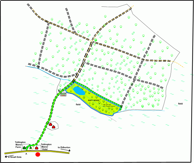 Click to view a full-size version Raft Wood - SOLD map