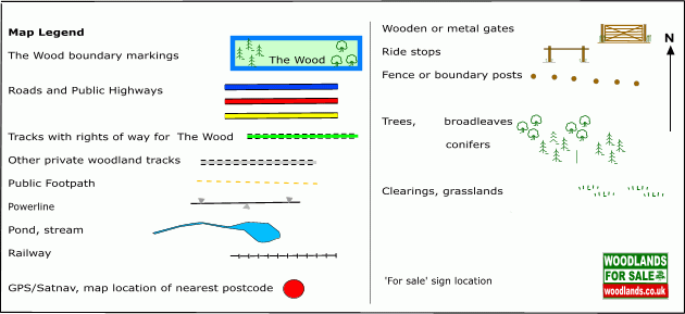 Raft Wood - SOLD map