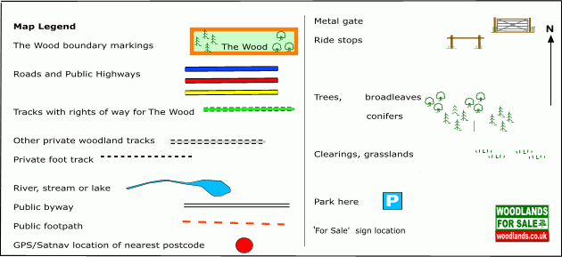 Tower Wood map