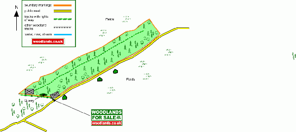 Allt Ysgubog - SOLD map