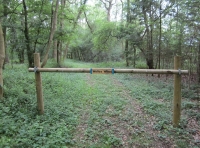 The entrance to Welles Wood