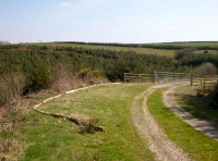 inner gate and parking area
