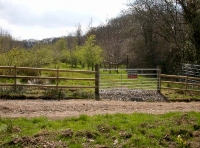 entrance to the woodland
