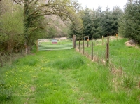 gated entrance
